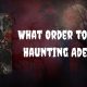 What Order to Read Haunting Adeline