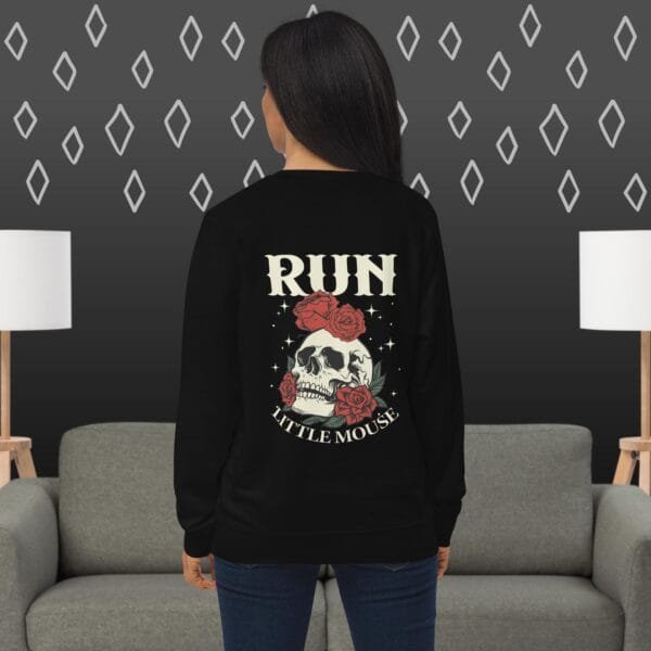 Haunting Adeline Sweatshirt - Run Little Mouse - Cat and Mouse